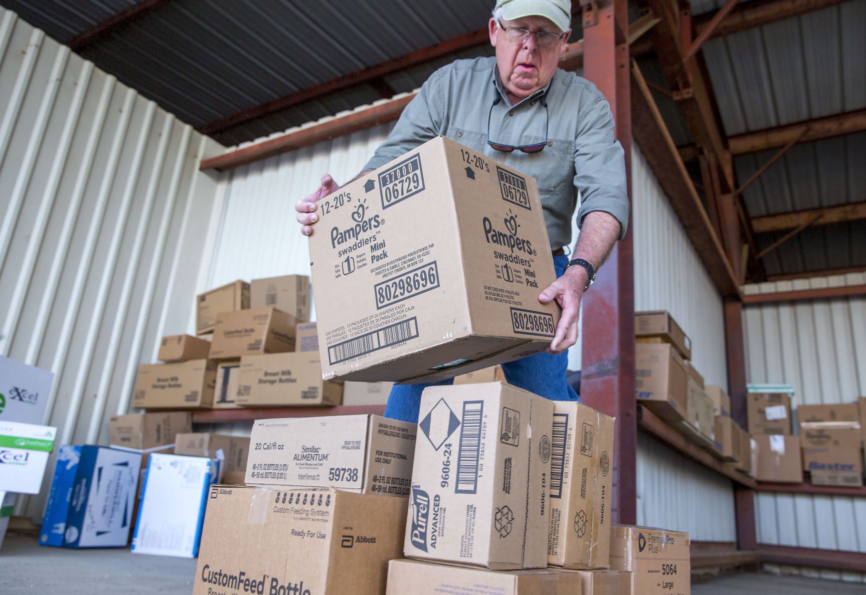 Rotary Club sends relief supplies to Lumberton